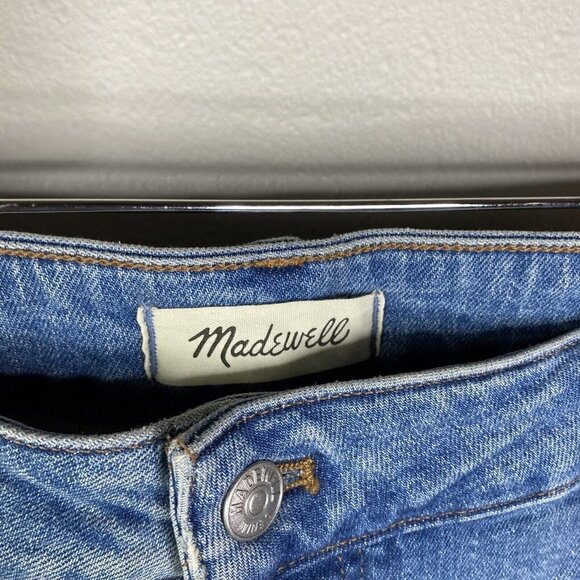 Madewell The Plus Curvy Perfect Vintage jeans Distressed size 28W New - Picture 7 of 7